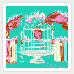 CAGED HEART II Magnet